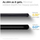 Spigen - Tok Liquid Air - iPhone 7, 8, SE 2020 & SE 2022, fekete