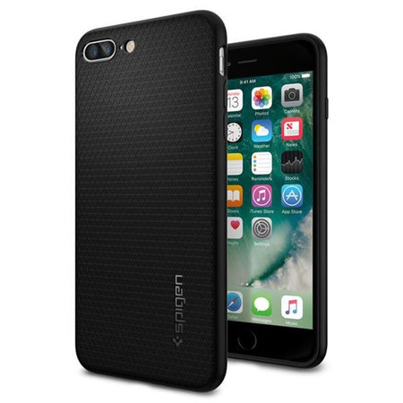 Spigen - Husă Liquid Armor pentru iPhone 8/7 Plus, neagră