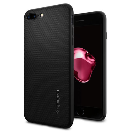 Spigen - Husă Liquid Armor pentru iPhone 8/7 Plus, neagră