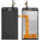 Asus Zenfone C ZC451CG - Ecran LCD + Sticlă Tactilă + Ramă (Black) TFT