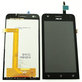 Asus Zenfone C ZC451CG - Ecran LCD + Sticlă Tactilă + Ramă (Black) TFT