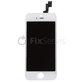 Ecran pentru iPhone 5S, SE, White, Sticlă tactilă cu ramă