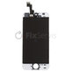 Ecran pentru iPhone 5S, SE, White, Sticlă tactilă cu ramă