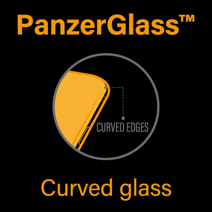 PanzerGlass PREMIUM - Geam Securizat pentru iPhone 6, 6S, 7, 8, SE 2020 & SE 2022, negru