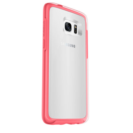 OtterBox - Symmrtry clear pentru Samsung Galaxy S7 Edge, roz