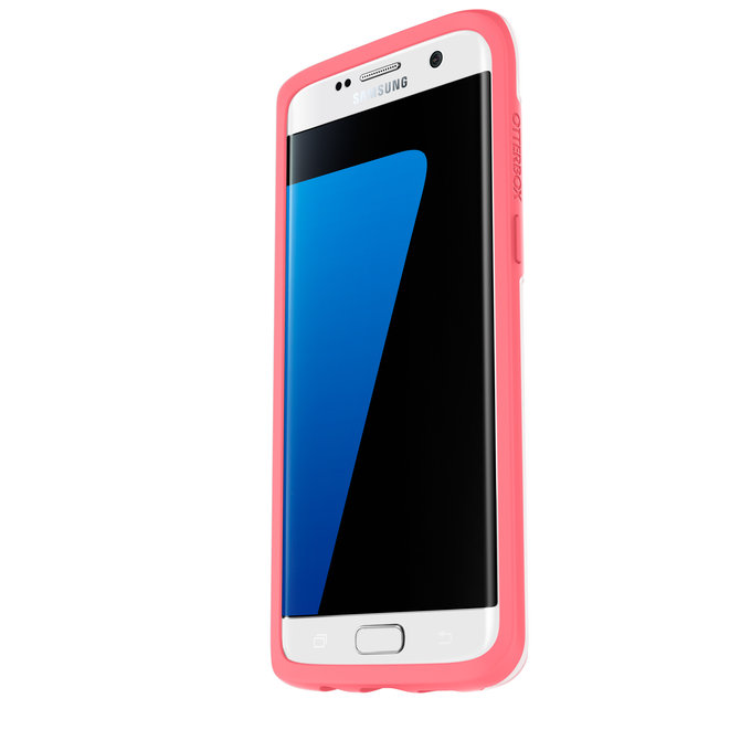 OtterBox - Symmrtry clear pentru Samsung Galaxy S7 Edge, roz