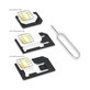 Aparat de tăiat cartela SIM - NanoSIM, MicroSIM