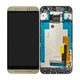 HTC One M9 - Ecran LCD + Sticlă Tactilă + Ramă (Silver/Gold) TFT