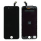 Ecran pentru iPhone 6, Black, Sticlă tactilă cu ramă, Refurbished