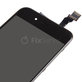 Ecran pentru iPhone 6, Black, Sticlă tactilă cu ramă