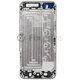 Apple iPhone 5S - Carcasă Spate (Silver)