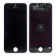 Ecran pentru iPhone 5, Black, Sticlă tactilă cu ramă