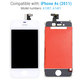 Apple iPhone 4S - Ecran LCD + Sticlă Tactilă + Ramă (White) TFT