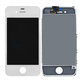 Apple iPhone 4S - Ecran LCD + Sticlă Tactilă + Ramă (White) TFT