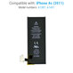 Baterie pentru iPhone 4S, 1430mAh