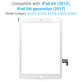 Apple iPad Air, iPad (5th Gen 2017) - Sticlă Tactilă (White)