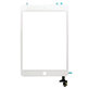 Sticlă Tactilă cu conector IC pentru iPad Mini, Mini 2, White