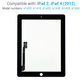Sticlă Tactilă pentru iPad 3, iPad 4, Black