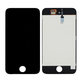 Ecran LCD pentru iPod Touch (4th Gen), Black, Sticlă tactilă cu ramă
