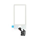 Sticlă Tactilă pentru iPod Nano (7th Gen), White