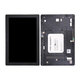 Asus ZenPad 10 Z300C, Z300CT, Z300CX, ZD300C - Ecran LCD + Sticlă Tactilă + Ramă (Black) - 90NP0222-R20010 Genuine Service Pack