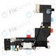 Apple iPhone 5S - Conector de Încărcare + Conector Jack + Microfon + Cablu Flex (White)