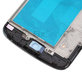 LG Nexus 4 E960 - Ecran LCD + Sticlă Tactilă + Ramă (Black) TFT