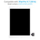 Ecran LCD pentru iPad Pro 9.7" (2016), White, Sticlă Tactilă fără ramă