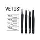 Vetus ESD-14 - Pensetă metalică antistatică cu vârf ascuțit (110mm)