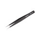 Vetus ESD-16 - Pensetă metalică antistatică cu vârf ascuțit (128mm)