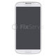 Samsung Galaxy S4 i9505 - Ecran LCD + Sticlă Tactilă + Ramă (White Frost) OLED
