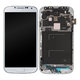 Samsung Galaxy S4 i9505 - Ecran LCD + Sticlă Tactilă + Ramă (White Frost) OLED