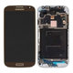 Samsung Galaxy S4 i9506 LTE - Ecran LCD + Sticlă Tactilă + Ramă (Brown) - GH97-15202E Genuine Service Pack