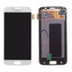 Samsung Galaxy S6 G920F - Ecran LCD + Sticlă Tactilă (White Pearl) - GH97-17260B Genuine Service Pack