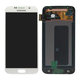 Samsung Galaxy S6 G920F - Ecran LCD + Sticlă Tactilă (White Pearl) - GH97-17260B Genuine Service Pack