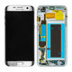 Samsung Galaxy S7 Edge G935F - Ecran LCD + Sticlă Tactilă + Ramă (Silver) - GH97-18533B, GH97-18594B, GH97-18767B Genuine Service Pack