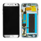 Samsung Galaxy S7 Edge G935F - Ecran LCD + Sticlă Tactilă + Ramă (Silver) - GH97-18533B, GH97-18594B, GH97-18767B Genuine Service Pack