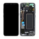 Samsung Galaxy S8 G950F - Ecran LCD + Sticlă Tactilă + Ramă (Midnight Black) - GH97-20457A, GH97-20473A, GH97-20458A, GH97-20629A Genuine Service Pack