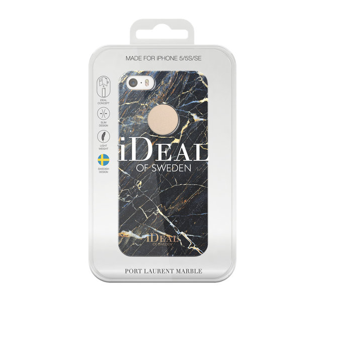iDeal of Sweden - Husă Fashion pentru Apple iPhone SE/5S/5, marmură Port Laurent