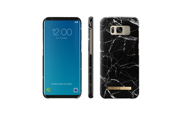 iDeal of Sweden - Husă Fashion pentru Samsung Galaxy S8 +, marmură neagră