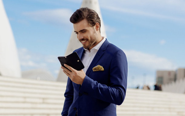 iDeal of Sweden - Magnet Wallet + husă pentru Samsung Galaxy S6, negru