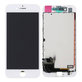 Ecran pentru iPhone 8, SE (2020), SE (2022), White, Sticlă tactilă cu ramă, Refurbished