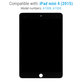 Ecran LCD pentru iPad Mini 4, Black, Sticlă Tactilă fără ramă