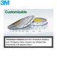 3M - Bandă adezivă pe ambele fete - 10mm x 50m (transparentă)