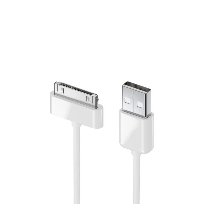 30-pin / USB cablu, 1 m, compatibil cu Apple