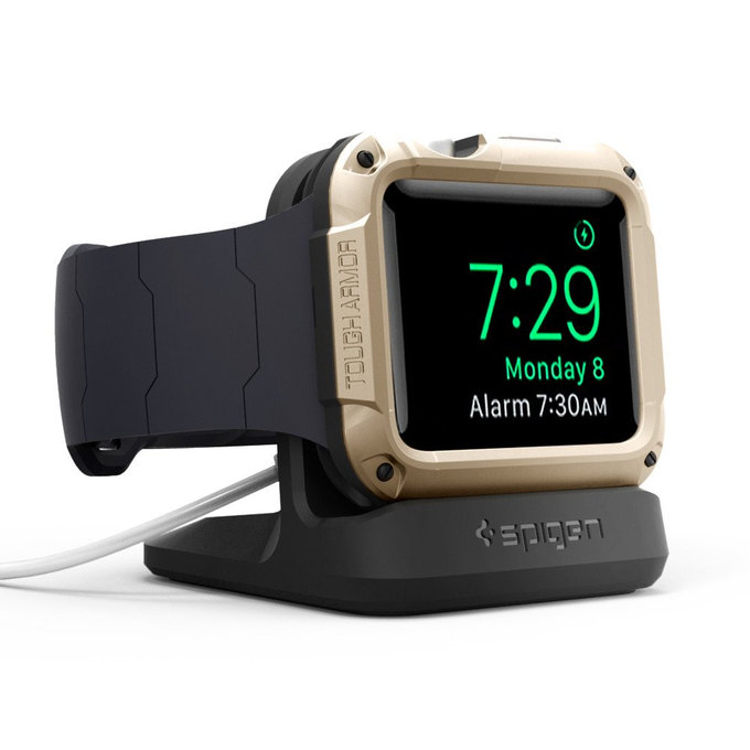 Spigen - Stand pentru Apple Watch, negru