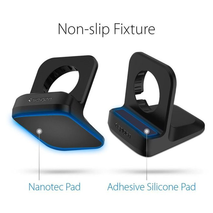 Spigen - Stand pentru Apple Watch, negru