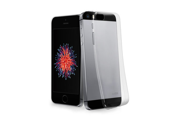 SBS - Aero Caz pentru Apple iPhone 5, 5s & SE 2016, transparent