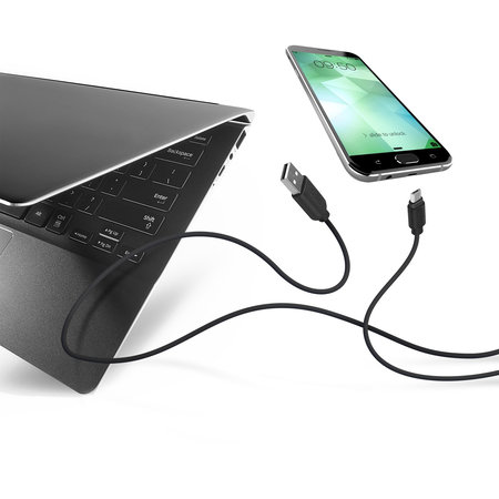 SBS - Micro-USB / USB Cablu (2m), negru