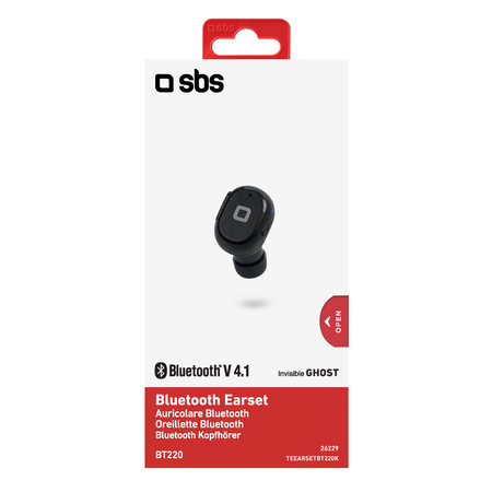 SBS - Că?ti fără fir BT220, negru